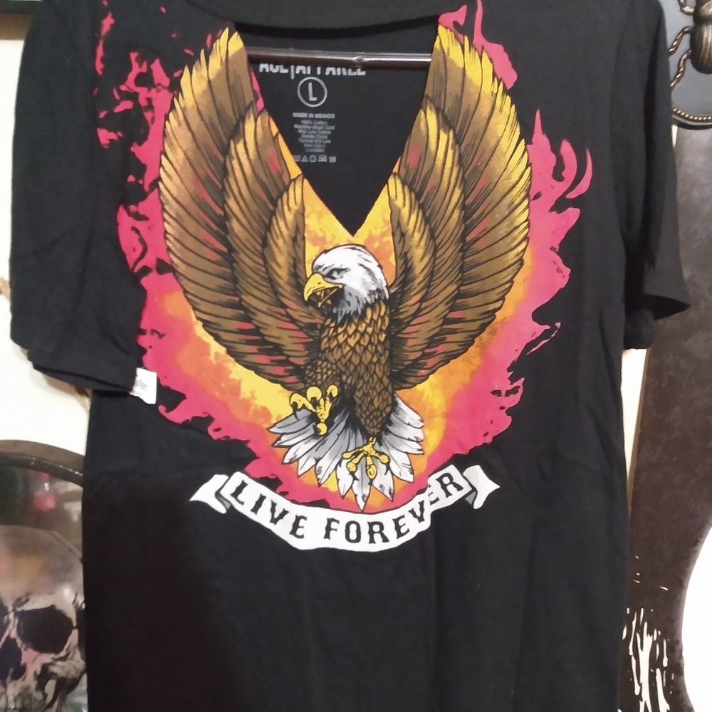 Live Forever Eagle Tee